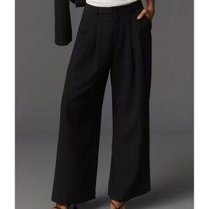 Maeve Black Cropped Pants